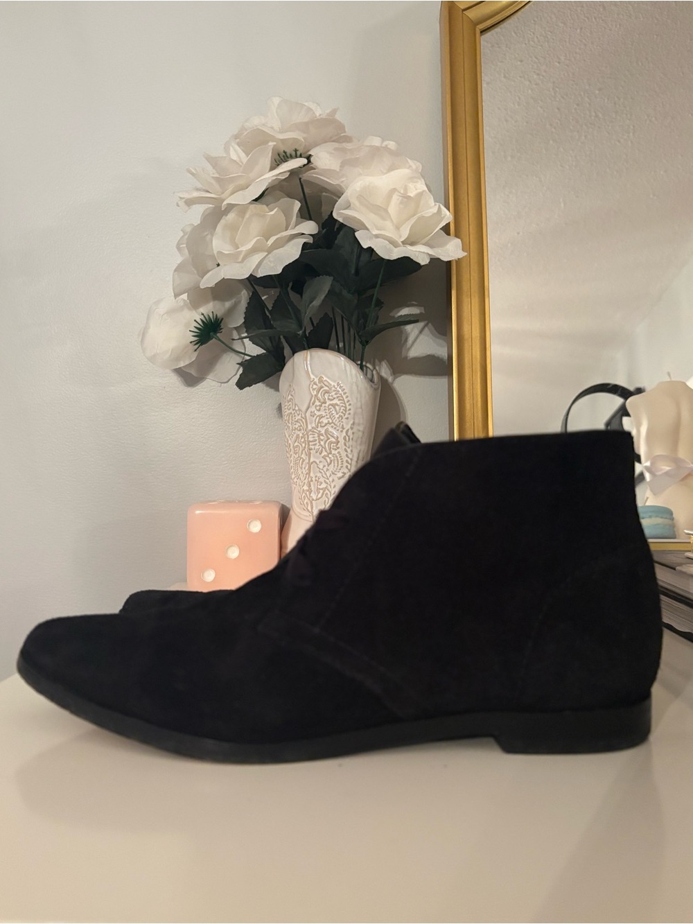 ALEXANDER WANG Suede Lace Up Boots